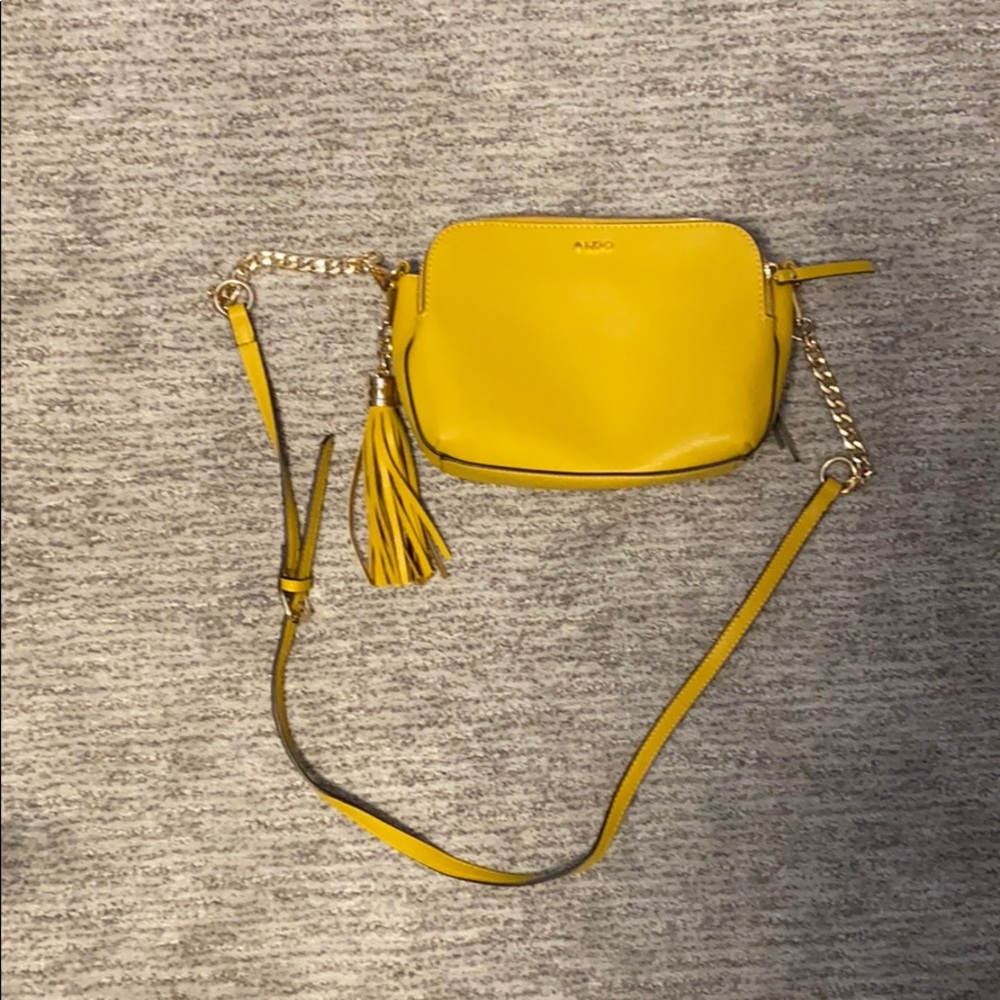 Mustard Yellow Aldo Crossbody